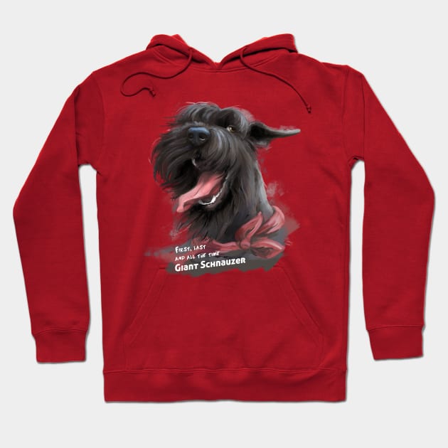 Schnauzer Hoodie by Fine_Design